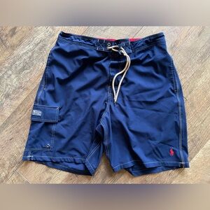 Ralph Lauren Dark Blue Men's Swim Shorts
